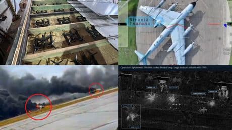 Opération «Toile d'araignée»: ce que disent les images de l’attaque de drones ukrainiens en Russie