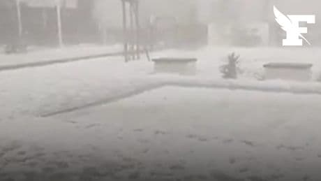 Grêlons de 7 cm, TGV évacué, pare-brises percés… Les images impressionnantes des intempéries dans le Sud-Ouest