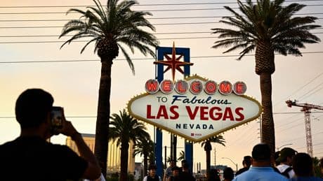 Las Vegas sees drop in tourism, hinting at broader economic woes facing the U.S.