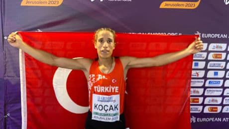 Atletizm'de büyük başarı! Dilek Koçak Avrupa şampiyonu oldu