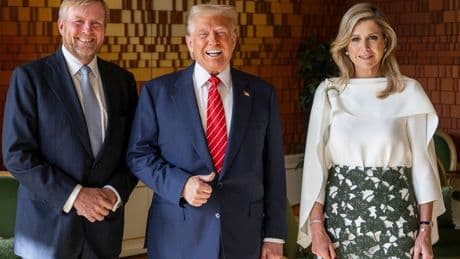 Nato-Gipfel: Trump hin und weg vom niederländischen Königspaar
