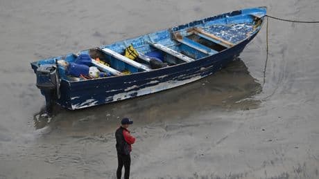 Eight migrants thought to be lost at sea after boat capsized are found alive in San Diego – but 10-year-old still missing