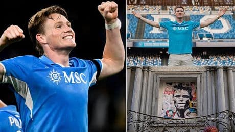 McTOMINAY READY TO BE CROWNED KING OF NAPLES: Scot has been driving force of Serie A title bid which could be sealed on Friday night