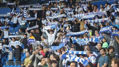Anoeta dice 'basta': silbó a sus futbolistas y entonó el 'Real somos nosotros'