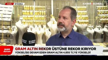 Gram altın rekor üstüne rekor kırıyor