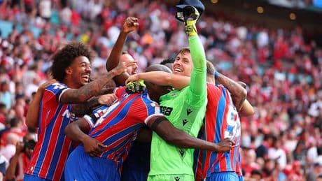 Crystal Palace 2-2 Liverpool (3-2 pens): New-look Reds stunned as Eagles fight back to win dramatic shootout despite debut goals from Hugo Ekitike and Jeremie Frimpong