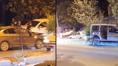 Anne ve babasını darbetti! Polisten kaçarken otomobil sürücüsünü rehin aldı