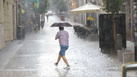 Una dana pone diez comunidades en alerta por riesgo de tormentas con granizo y rachas muy fuertes de viento