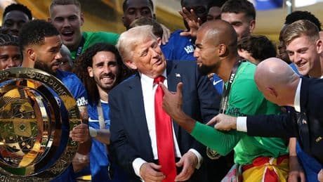 Finale der Klub-WM: Militärshow für Trump, Gold für Chelsea