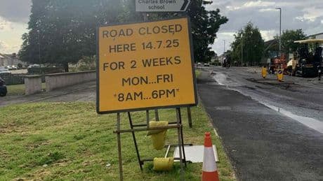 Villagers in Fallin left frustrated as road resurfacing works spark chaos