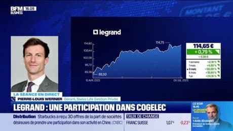 Legrand progresse après le rachat de Cogelec - 10/07