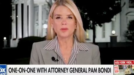 Pam Bondi threatened to prosecute private employee at a Office Depot for not printing Charlie Kirk vigil flyers