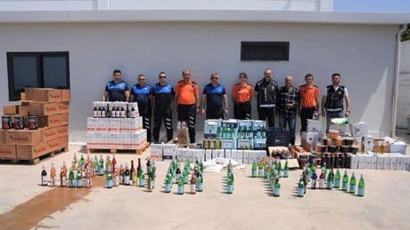 Alanya'da sahte etiketleme yapan firma mühürlendi