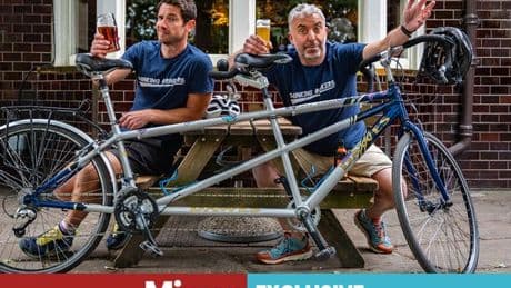 Comedians embark on gruelling 1,000-mile journey and will only stop at PUBS