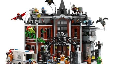 Lego Batman is returning to Arkham Asylum in a massive new set with 16 minifigures
