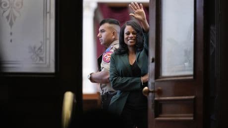 Texas state Rep. Nicole Collier on staying in statehouse after refusing police escort
