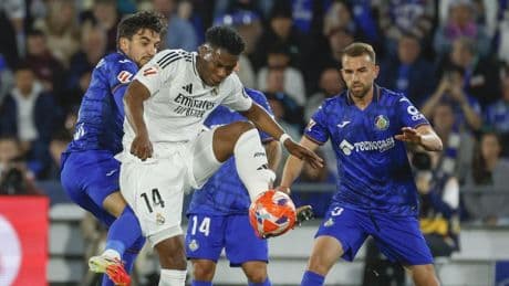 Getafe - Real Madrid: las fotos más espectaculares del duelo en el Coliseum