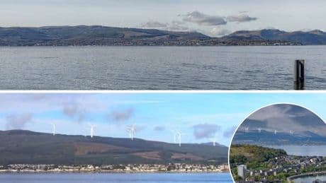 Concerns persist over Cowal wind farm plans after public meeting in Gourock