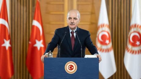 TBMM Başkanı Kurtulmuş'tan Filistin'deki zulme karşı birliktelik mesajı
