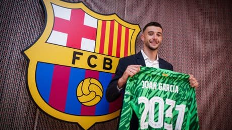 El Barcelona aprovecha la baja de Ter Stegen para inscribir a Joan García