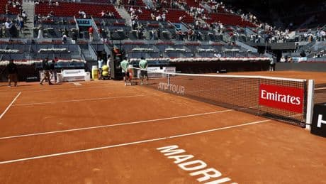 El Mutua Madrid Open, parado por culpa del apagón: sin partidos, sin zona VIP y sólo algunos tenistas entrenando