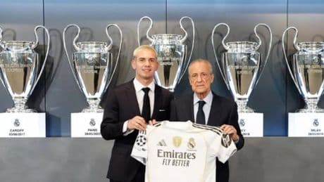Florentino Pérez: "Sabemos que muchos clubs te querían, pero querías cumplir tu sueño"