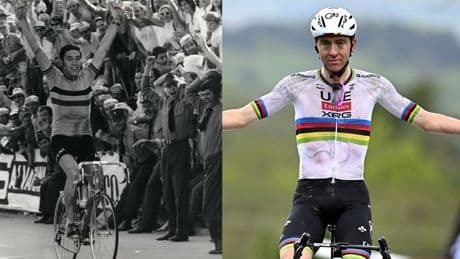 La sfida infinita tra Eddy Merckx e Tadej Pogacar