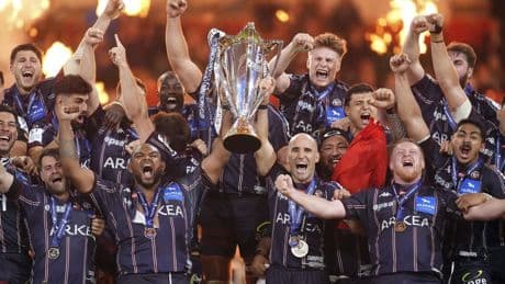 Bordeaux wins its first Champions Cup rugby title after subduing Northampton