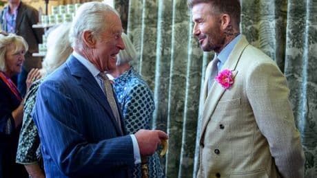 David Beckham given special gift from King Charles as Prince Harry 'supports' Brooklyn
