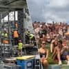 Festivalgangers klappen en juichen voor crewleden, die hoofdpodium afwerken: “Ik krijg kippenvel om die mensen te zien"