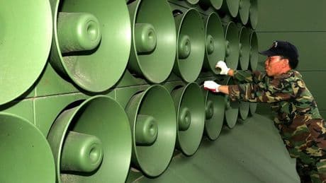 Noord-Korea haalt ook speakers weg langs grens met Zuid-Korea