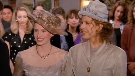 Friends star shares regret about missing kiss from Carol and Susan’s wedding scene