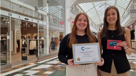 Radio show presenter receives volunteer award from The Centre, Livingston