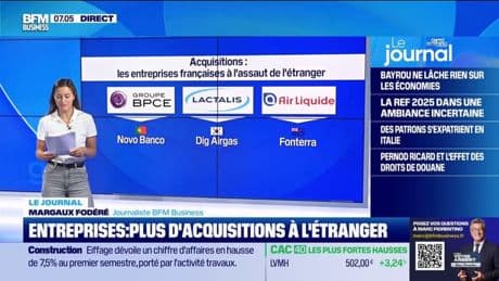 Les entreprises françaises intensifient leur expansion internationale avec des acquisitions majeures