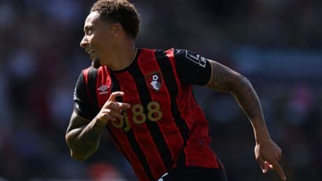 Marcus Tavernier’s goal earns Bournemouth win over 10-man Wolves