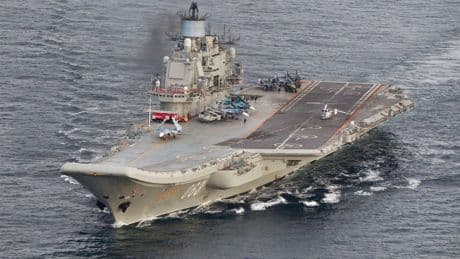 L’Amiral Kouznetsov, unique porte-avions russe, pourrait finir à la casse