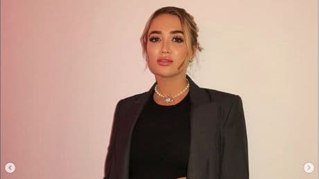 Pregnant Georgia Harrison delighted as she shares baby gender update