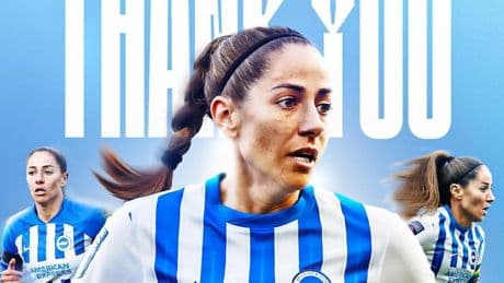 El Brighton y Vicky Losada separan sus caminos: "¡Gracias, capitana!"