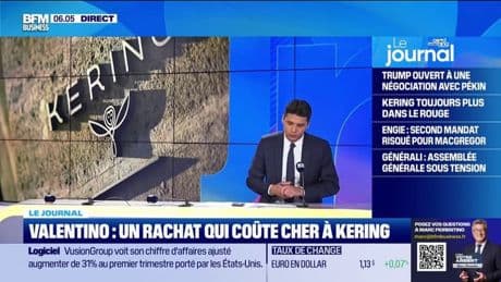 Valentino: un rachat qui coûte cher à Kering