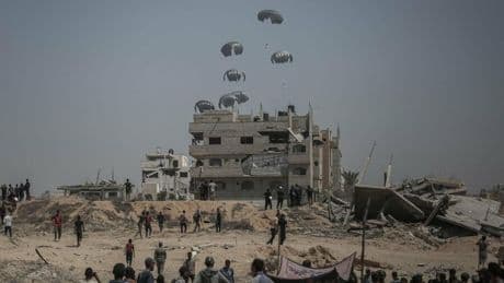 Nahost: „Imagekampagne“ – Scharfe Kritik an Luftbrücke für Gaza