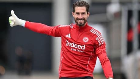 Fußball: Trotz Spekulationen: Trapp soll im Pokal Eintracht-Tor hüten