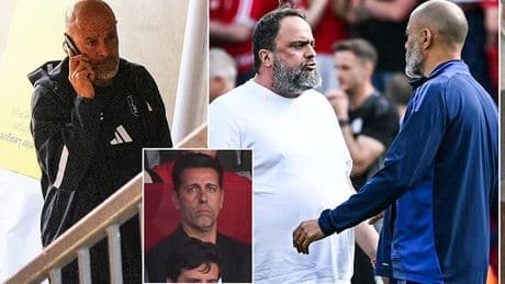 Nuno Espirito Santo reveals he is set for showdown talks with Evangelos Marinakis and Edu over his future as Nottingham Forest boss breaks cover after THOSE explosive comments