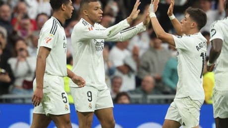 Güler y Mbappé aceleran hacia el clásico, el Madrid termina sufriendo ante el Celta y Montjuic decidirá la Liga