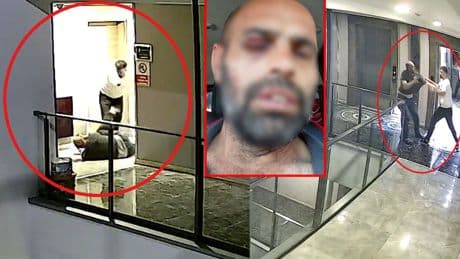 Lüks rezidansta dehşet: Öldüresiye dövdü!