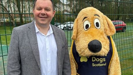 Over £470 raised at Guide Dogs fundraiser hosted by South Lanarkshire Council in East Kilbride