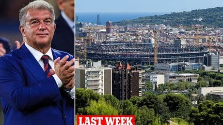 Barcelona's return to the Nou Camp is CANCELLED with stadium not ready: Catalan giants move match to 6,000-capacity ground