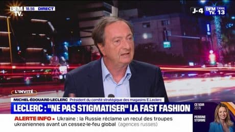 Michel-Édouard Leclerc : "ne pas stigmatiser" la fast fashion - 02/06