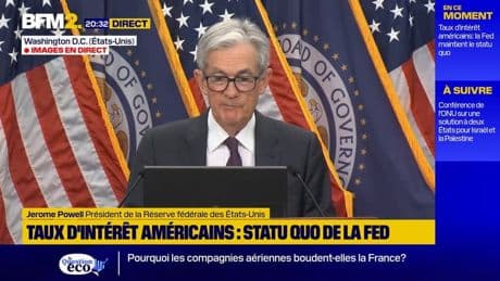 États-Unis: la Fed maintient à nouveau ses taux d'intérêt inchangés pour la cinquième fois de suite