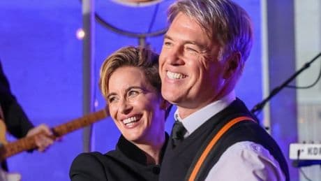 Vicky McClure kisses rockstar husband after epic One Show performance