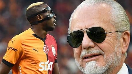 Victor Osimhen, Galatasaray'a çok yakın! Napoli Başkanı De Laurentiis'ten açıklama...